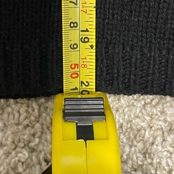 Michael Kors Women’s Sweater Medium Black Cotton Angora Pointelle Cable Knit - Picture 8 of 10